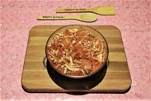 Еще раз перемешать.